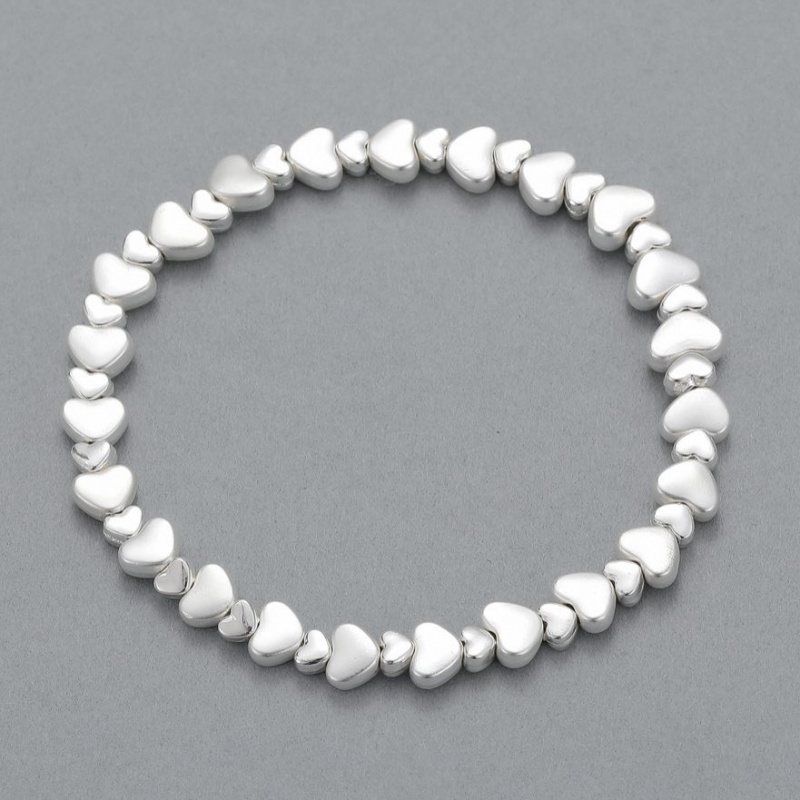 Heart Bracelet - Silver